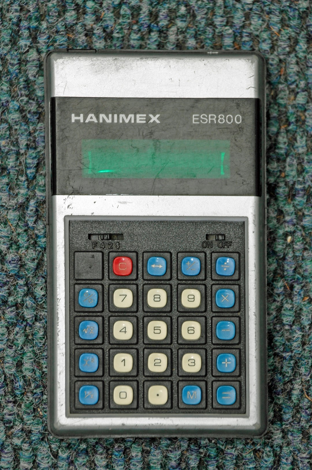 Hanimag ESR 800 calculator